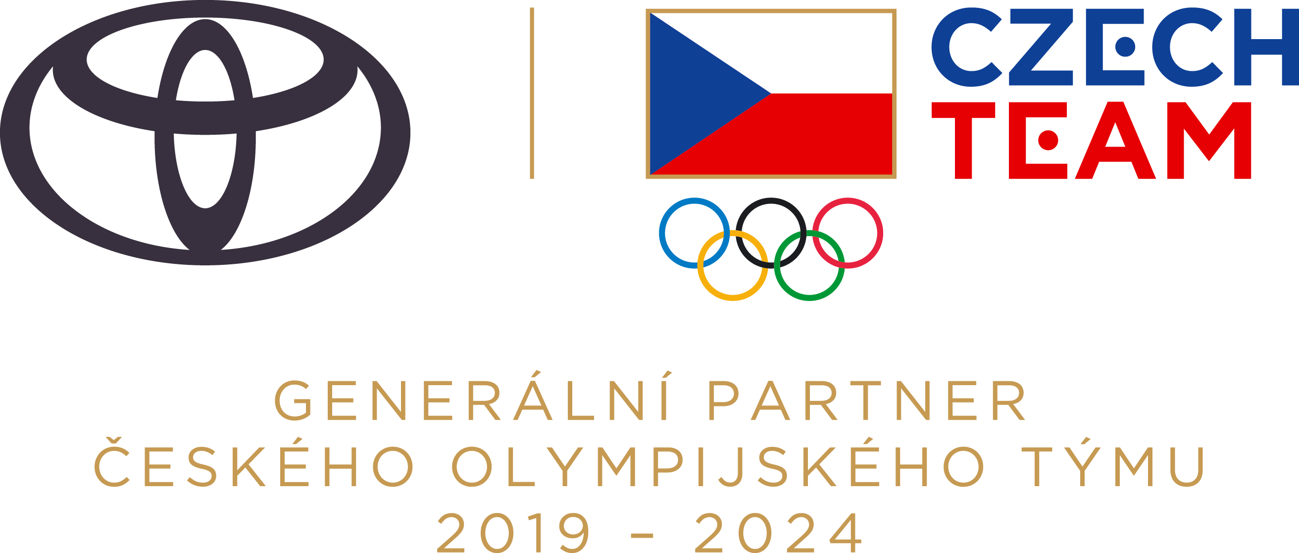 Toyota + Olympic logo
